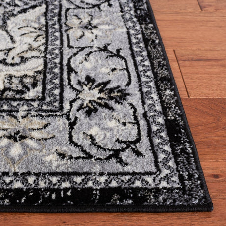 Safavieh Brentwood Bnt826Z Black/Ivory Rug.