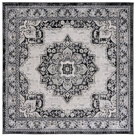 Safavieh Brentwood Bnt826Z Black/Ivory Rug.