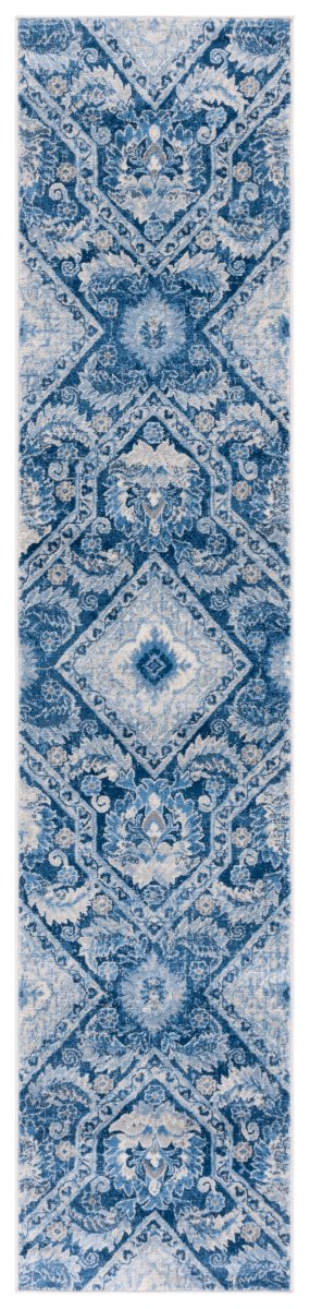 Safavieh Brentwood Bnt827M Blue/Ivory Rug.