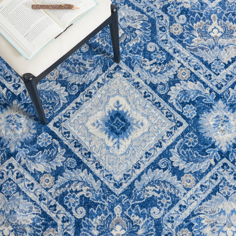 Safavieh Brentwood Bnt827M Blue/Ivory Rug.