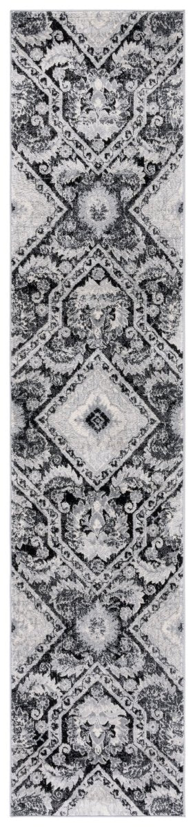 Safavieh Brentwood Bnt827Z Black/Ivory Rug.