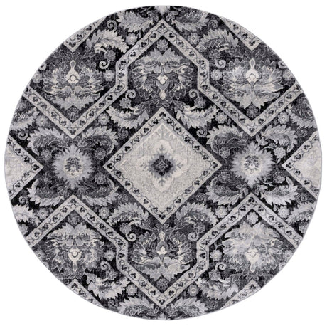 Safavieh Brentwood Bnt827Z Black/Ivory Rug.