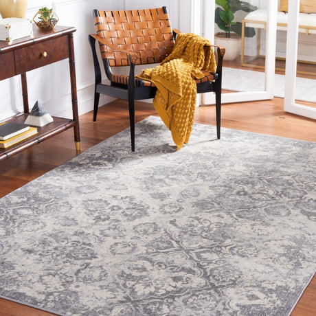 Safavieh Brentwood Bnt829G Grey/Ivory Rug.