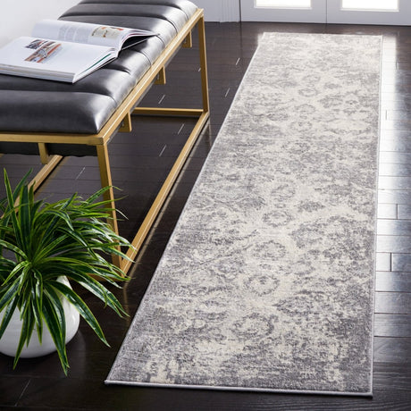 Safavieh Brentwood Bnt829G Grey/Ivory Rug.