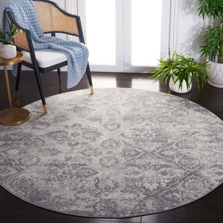 Safavieh Brentwood Bnt829G Grey/Ivory Rug.