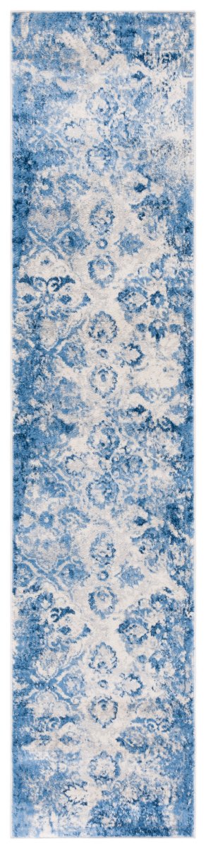 Safavieh Brentwood Bnt829M Blue/Ivory Rug.