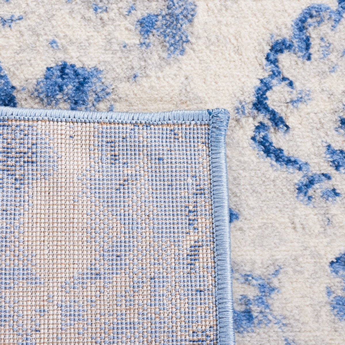 Safavieh Brentwood Bnt829M Blue/Ivory Rug.