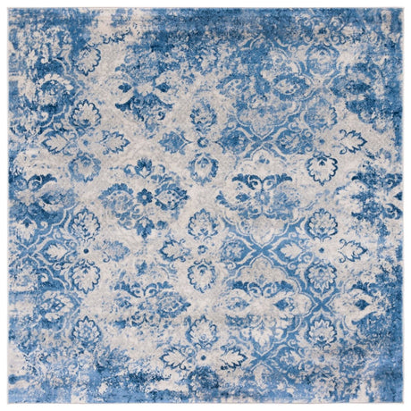 Safavieh Brentwood Bnt829M Blue/Ivory Rug.