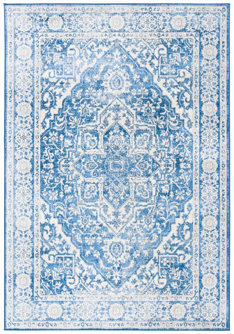 Safavieh Brentwood Bnt832A Ivory/Navy Rug.