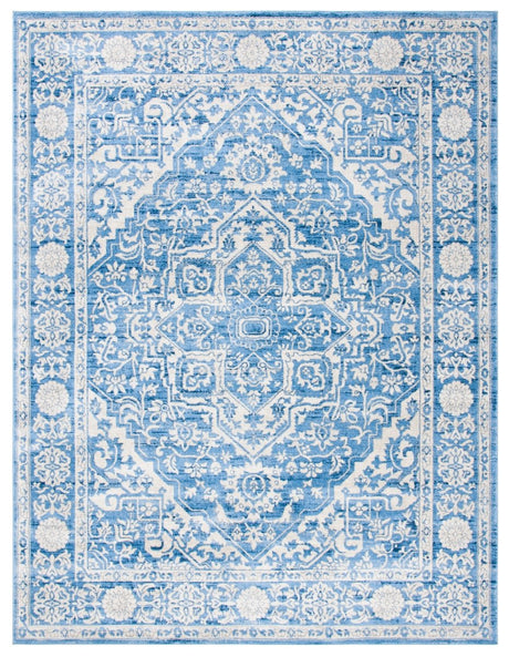 Safavieh Brentwood Bnt832A Ivory/Navy Rug.