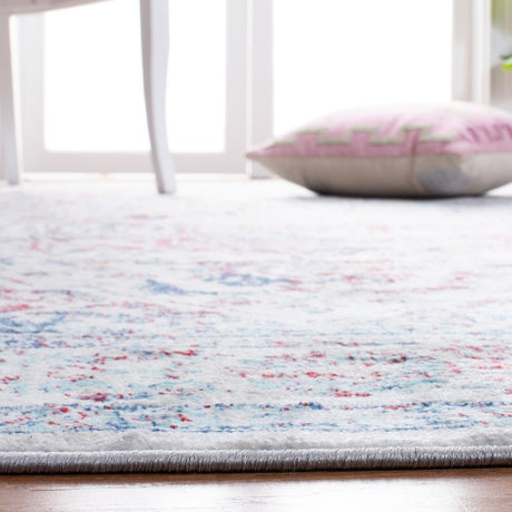 Safavieh Brentwood Bnt832B Ivory/Blue Rug.