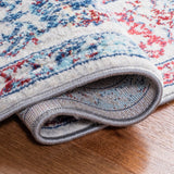 Safavieh Brentwood Bnt832B Ivory/Blue Rug.