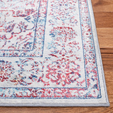 Safavieh Brentwood Bnt832B Ivory/Blue Rug.