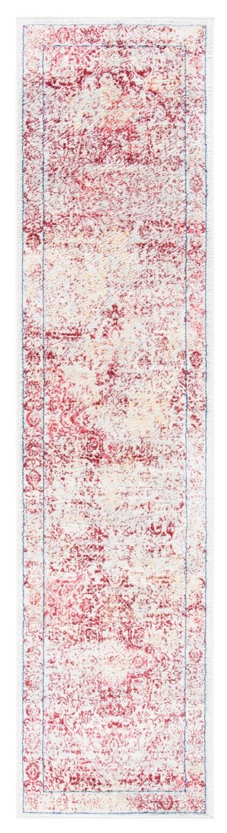 Safavieh Brentwood Bnt832C Ivory/Red Rugs.