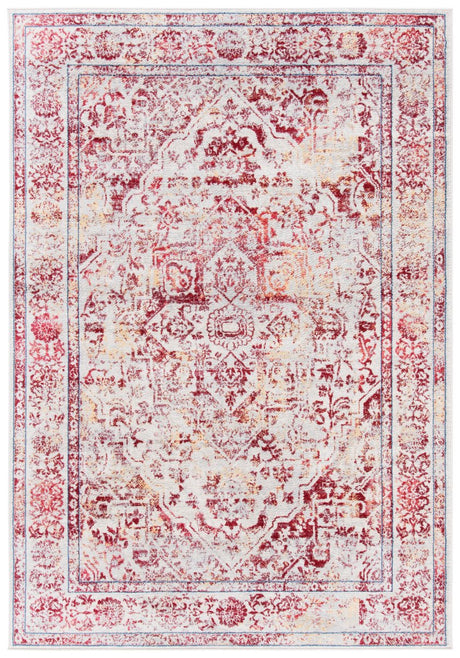 Safavieh Brentwood Bnt832C Ivory/Red Rugs.