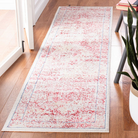 Safavieh Brentwood Bnt832C Ivory/Red Rugs.