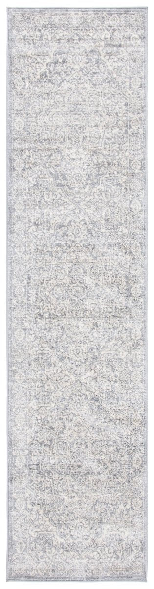 Safavieh Brentwood Bnt832F Light Grey/Ivory Rug.