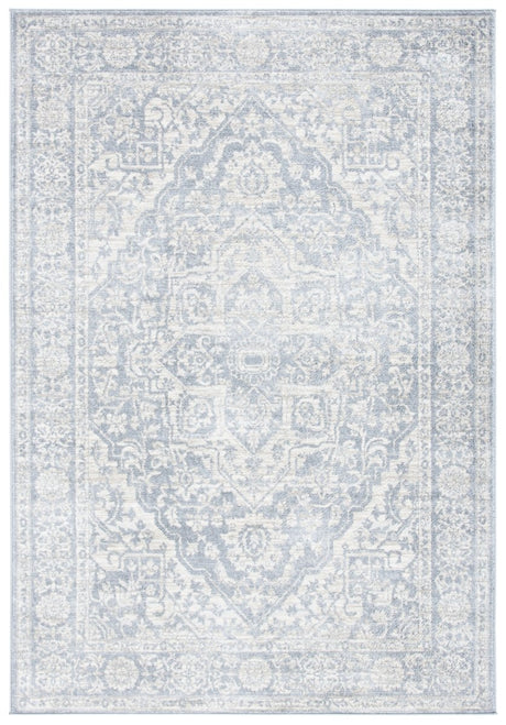 Safavieh Brentwood Bnt832F Light Grey/Ivory Rug.