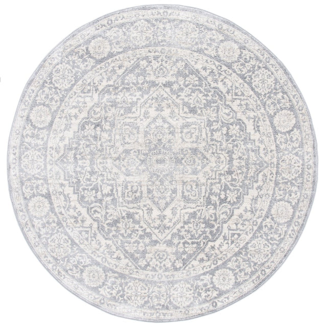 Safavieh Brentwood Bnt832F Light Grey/Ivory Rug.