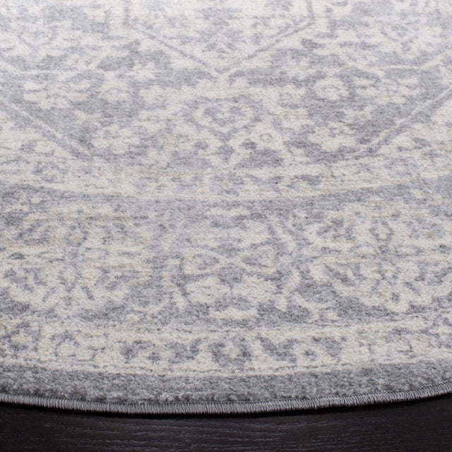 Safavieh Brentwood Bnt832F Light Grey/Ivory Rug.