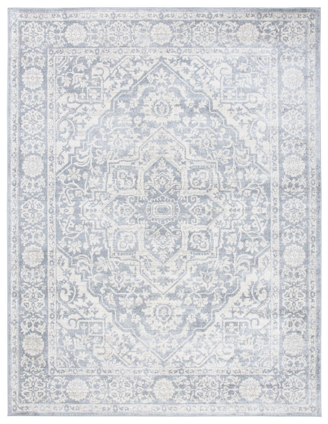 Safavieh Brentwood Bnt832F Light Grey/Ivory Rug.