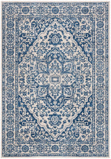 Safavieh Brentwood Bnt832M Navy/Light Grey Rug.