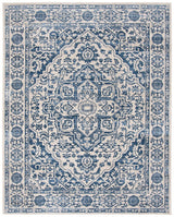 Safavieh Brentwood Bnt832M Navy/Light Grey Rug.
