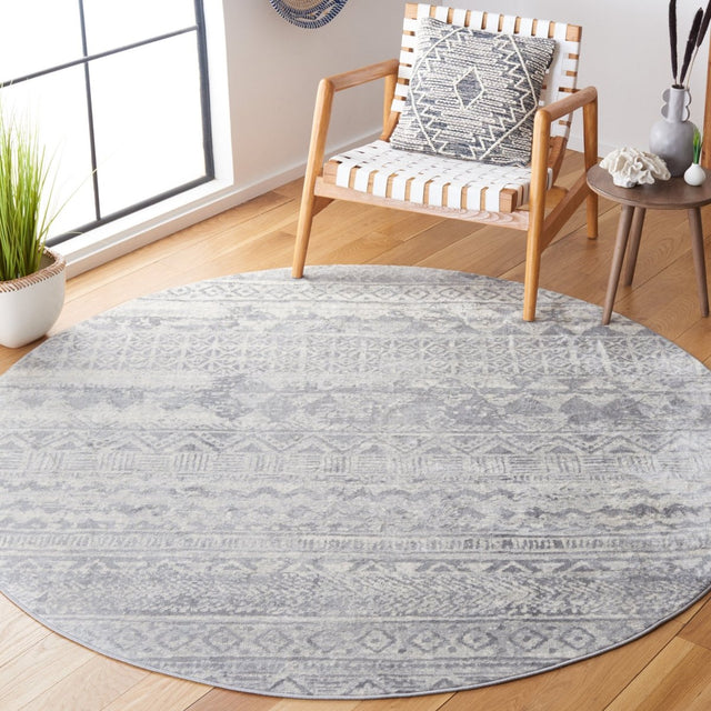 Safavieh Brentwood Bnt835F Grey/Light Grey Rug.