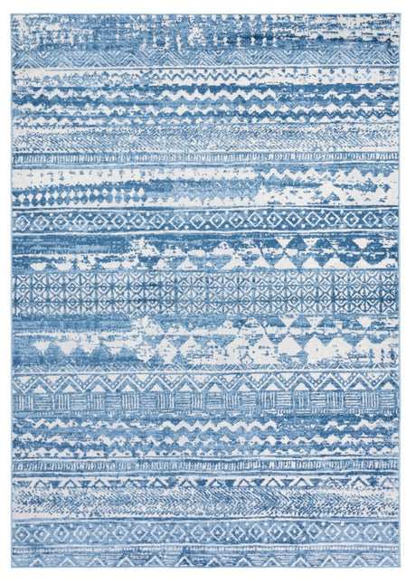 Safavieh Brentwood Bnt835M Blue/Ivory Rug.