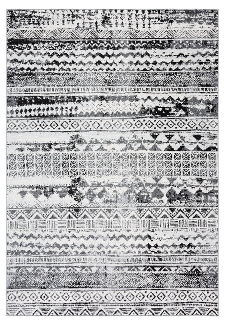 Safavieh Brentwood Bnt835Z Black/Ivory Rug.