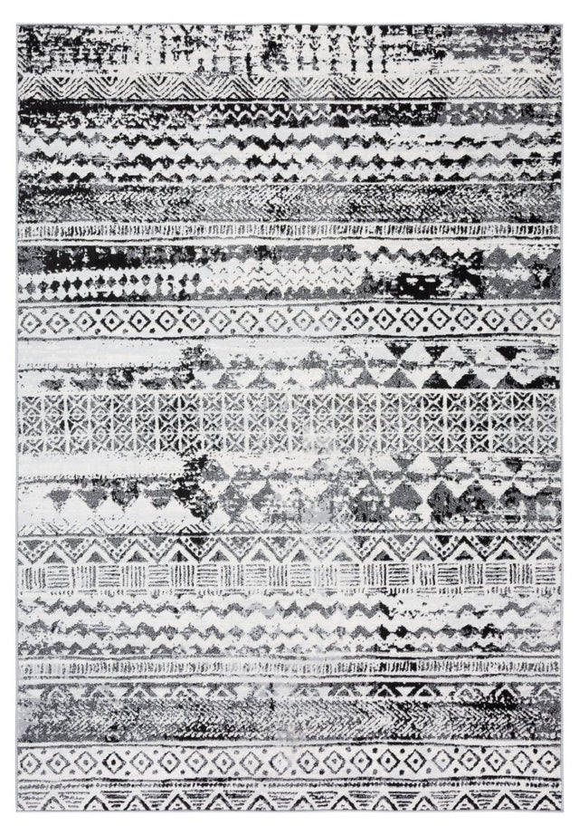 Safavieh Brentwood Bnt835Z Black/Ivory Rug.