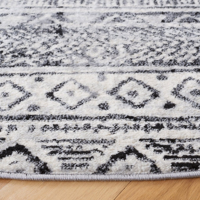 Safavieh Brentwood Bnt835Z Black/Ivory Rug.
