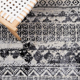 Safavieh Brentwood Bnt835Z Black/Ivory Rug.