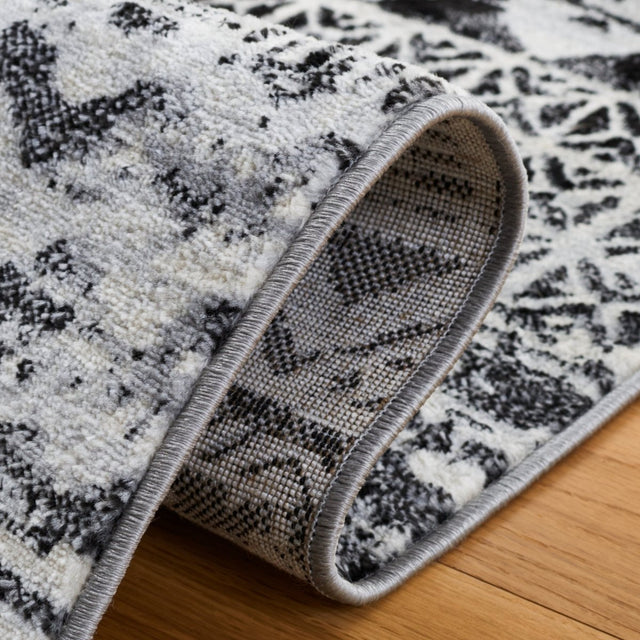 Safavieh Brentwood Bnt835Z Black/Ivory Rug.