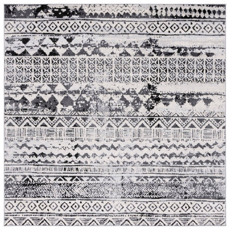 Safavieh Brentwood Bnt835Z Black/Ivory Rug.
