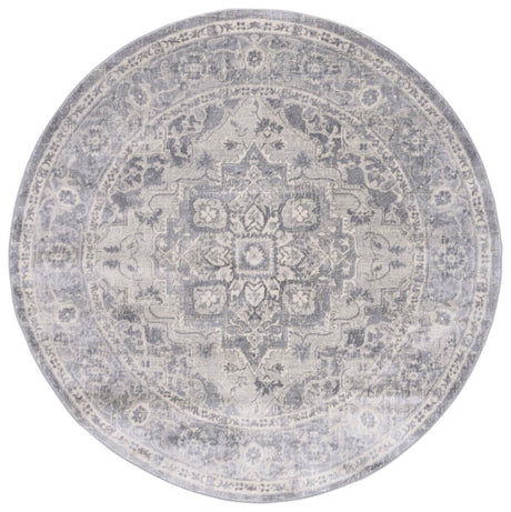 Safavieh Brentwood Bnt837F Grey/Light Grey Rug.