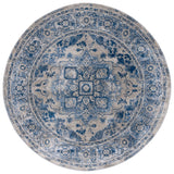 Safavieh Brentwood Bnt837M Blue/Ivory Rug.