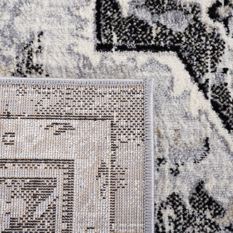 Safavieh Brentwood Bnt837Z Black/Ivory Rug.
