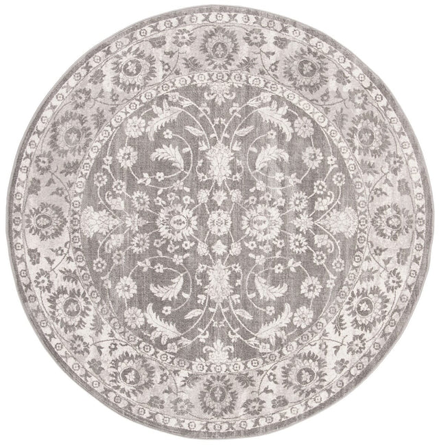 Safavieh Brentwood Bnt844B Cream/Grey Rug.