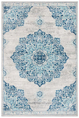 Safavieh Brentwood Bnt849M Navy/Light Grey Rug.