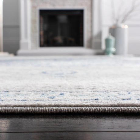 Safavieh Brentwood Bnt849M Navy/Light Grey Rug.