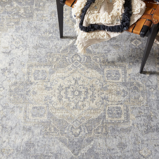 Safavieh Brentwood Bnt851F Grey/Beige Rug.