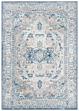 Safavieh Brentwood Bnt851G Light Grey / Blue Rugs.