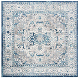 Safavieh Brentwood Bnt851G Light Grey / Blue Rugs.