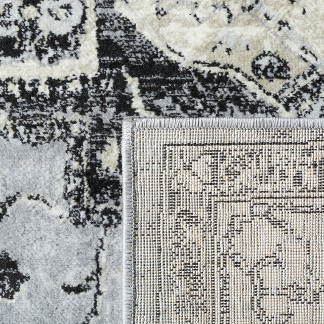 Safavieh Brentwood Bnt851H Grey/Black Rug.
