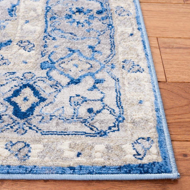 Safavieh Brentwood Bnt851M Blue/Grey Rug.