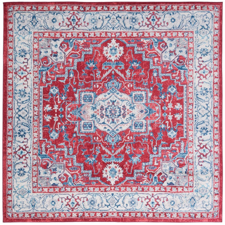 Safavieh Brentwood Bnt851Q Red/Beige Rug.