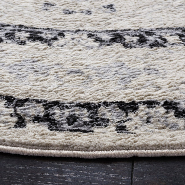 Safavieh Brentwood Bnt852A Ivory/Black Rug.