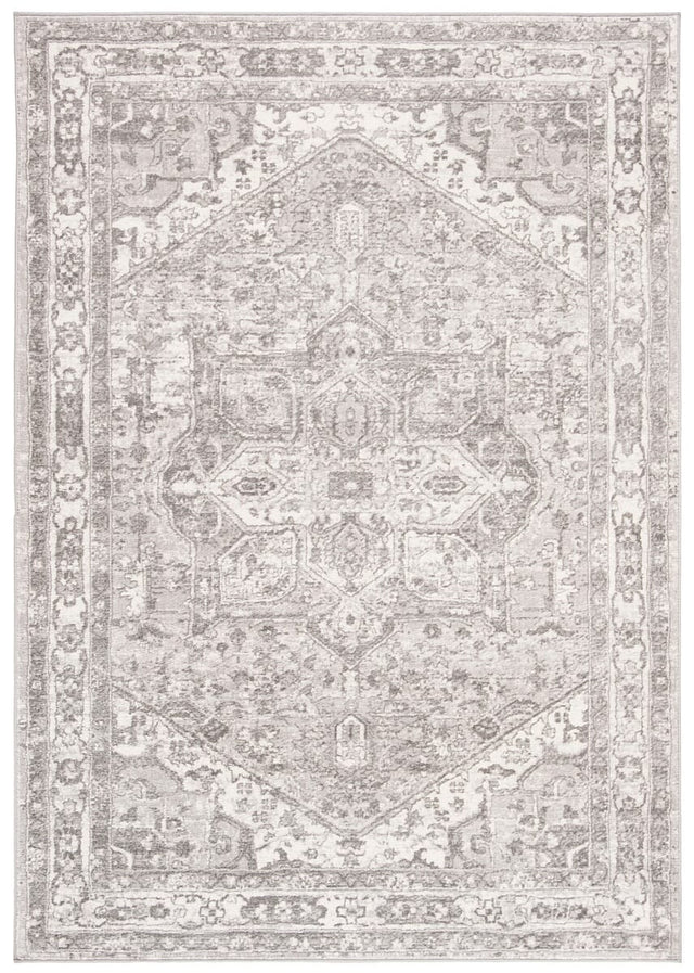 Safavieh Brentwood Bnt852B Cream/Grey Rug.