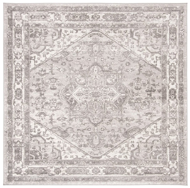 Safavieh Brentwood Bnt852B Cream/Grey Rug.